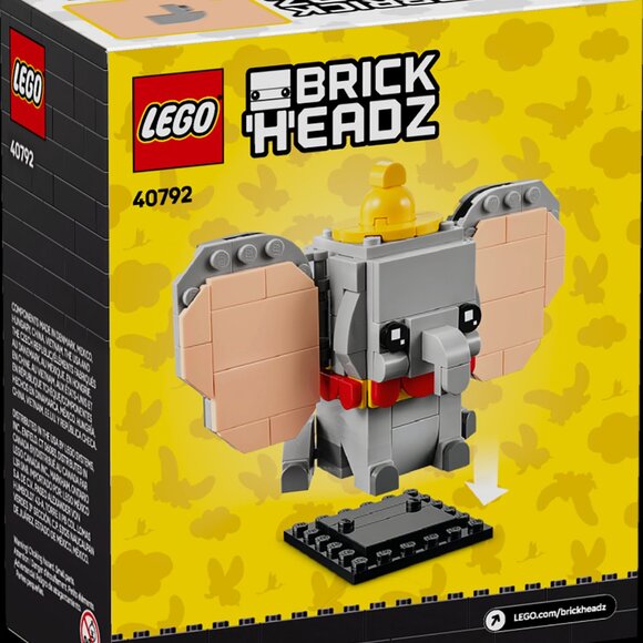 LEGO 40792 Dumbo Brickheadz Disney NIB New in Hand - Picture 11 of 14